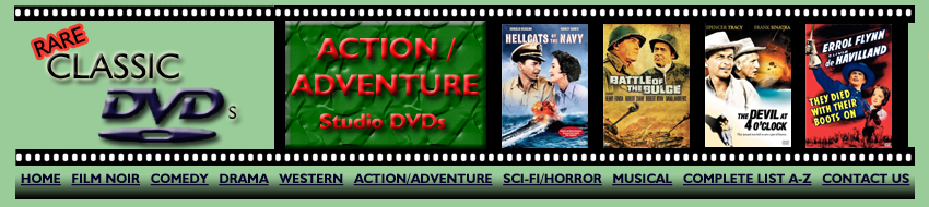 Action/Adventure Studio DVDs