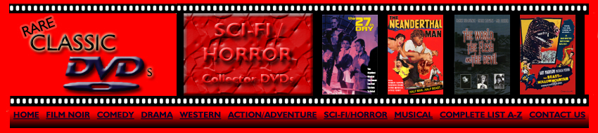 Sci-Fi/Horror Collector DVDs